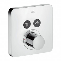 Axor Citterio E - ShowerSelect, termostatická baterie pod omítku pro 2 spotřebiče, chrom 36707000
